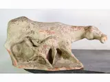 Ugo Guidi, Horse, terracotta figural group