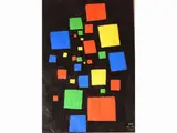 Fernando Melani, Composition 1958, 1907, oil on paper