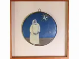 Venturino Venturi, La Bibbia di Venturino, 1918, thirty-eight painted round plaster and marble powder plaques