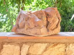 Composition and Figure by Ugo Guidi, 1912, terracotta figural group and terracotta sculpture, offered Oct 2019