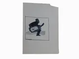 Neri Nannetti, Spazziamoli via! - Personaggio con chitarra, 1890, two mixed media sketches on paper