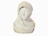 Enrico Butti, Portrait of a Woman, 1847, busto in marmo
