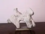 Ugo Guidi, Figure and Horse, plaster figural group