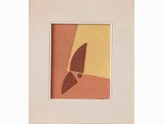 Intervento 1971 by Giuliano Ghelli, 1944, mixed media on faesite, offered Oct 2019