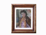 Female Portrait by Enzo Faraoni, 1920, oil on panel, offered Oct 2019