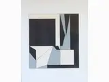 Elche by Victor Vasarely, 1906, silk-screen print, offered Oct 2019
