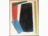 Fernando Melani, Composition 1958, 1907, oil on panel