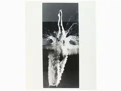 Splashing Dive, 1952 by George Silk, 1916, gelatin silver print on baryta paper, offered Jun 2019