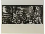 Ralph Crane, Democratic Convention, Los Angeles, 1960, 1913, vintage gelatin silver print on resin coated paper