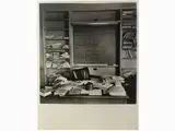 Ralph Morse, Einstein's studio on his death's day, 1955, 1917, gelatin silver print on baryta paper