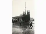 Antonio Sansone, Piazza Skanderbeg Tirana Albania 1970, vintage gelatin silver print on baryta paper