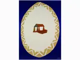 Ugo Nespolo, Neo-Classico, print on metal