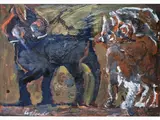 Kitten by Silvio Loffredo, 1920, oil on canvas, offered Jun 2019