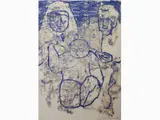 Venturino Venturi, The Holy Family 1977, 1918, monotype