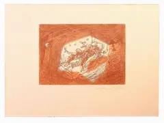Composition by André Masson, 1896, engraving, offered Jun 2019