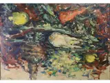 Still Life by Enzo Pregno, 1898, oil on canvass, offered Jun 2019