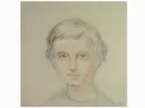 Elisabeth Chaplin, Portrait, 1890, mixed media on paper