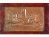 Carlo Rivalta, A Bronze Relief, 1887, riproducente il Monumento ai Medici Italiani Caduti nella Guerra