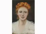 Michele Gordigiani, Portrait of a Woman, 1835, oil on cardboard
