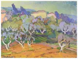 Osvaldo Medici Del Vascello, Landscape 1963