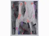 Three Horses 1977 by Marino Marini, 1901, colour-etching, offered May 2019