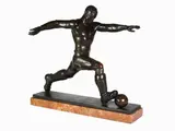 Mario Moschi, Stop in corsa (Calciatore) 1934 ca, 1896, bronze sculpture