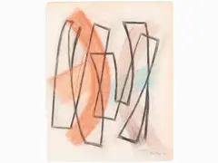 Hans Richter, Composition 1971, 1888, mixed media on paper