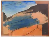 Nanni Valentini, Untitled, 1932, mixed media and collage on faesite