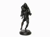 Augusto Rivalta, Satyr and Nymph, 1838, bronze figural group
