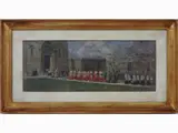Francesco Gioli, View of The Baptistery in Pisa with Scene of Procession 1890