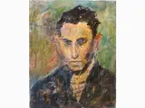 Portrait of a Man 1947 by Guido Borgianni, 1915, oil on paper laid on canvas board, offered Mar 2019