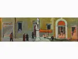 Rodolfo Marma, View of Florence 1969, 1923, oil on panel