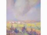 Quinto Martini, Tuscan Landscape, 1908, oil on panel