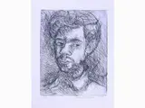 Enzo Faraoni, Selfportrait 1948