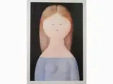 Portrait of a Woman by Antonio Bueno, 1918, lithograph, offered Mar 2019