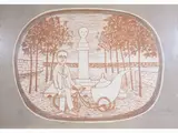 Giuseppe Viviani, Landscape with Figure 1962, 1898, lithograph