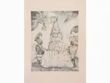 Antonio Possenti, Compositions with Figures, 1933, two lithographs and an engraving
