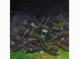 Quinto Martini, Dialogo con la natura, 1908, oil on panel