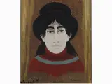 Marcello Boccacci, Florentine Woman 1970, 1914, oil on panel