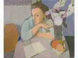 Aldo Salvadori, Interior View with Female Figure 1975