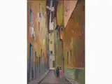 Rodolfo Marma, View of Florence 1956