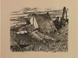 Giovanni Fattori, Soldiers at Rest, 1825, lithograph