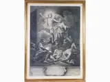 Georg Philipp Rugendas the Elder, Religious Scenes, a pair of engraving on paper laid on canvas