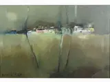 Lido Bettarini, Tuscan Landscape 1968