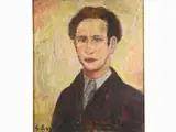 Self Portrait 1956 by Guido Borgianni, 1915, oil on canvas, offered Nov 2018