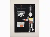 Franco Gentilini, Composition, 1909, lithograph