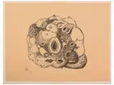Giuseppe Viviani, Da Romanzo Nero - tavola II 1946, 1898, lithograph
