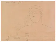 Edita Broglio, Untitled 1930, 1886, pencil on paper