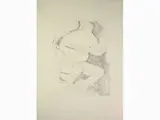 Bruno Saetti, Figures, 1902, two engravings