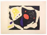 Gino Morandis, Composition, 1915, silk-screen print